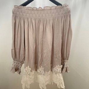 Off the shoulder top